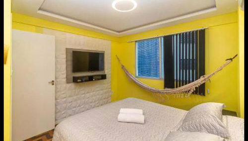 Apê Beira Mar Balneário Camboriú Pé na Areia próximo a Roda gigante Com Churrasqueira e garagem de fácil acesso poucos metros do Mundial de Beach tennis - Foto 5