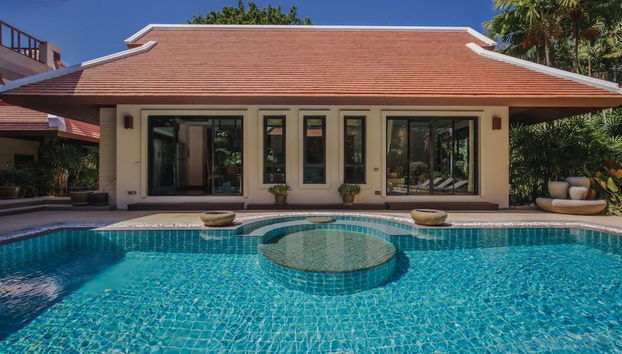 Solas Pool Villa in Nai Harn - Foto 3, Habitación