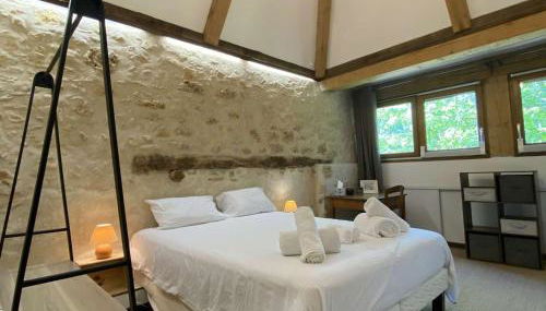 Charmante maison en pierres au bord de la Dordogne, idéale pour 4 personnes - FR-1-824-2 - Foto 5