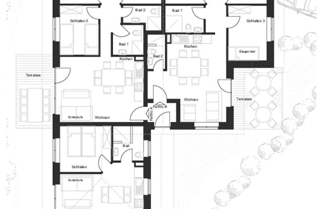 Tolles Ferienhaus fur bis zu 15 Personen, Zierow - Photo 14