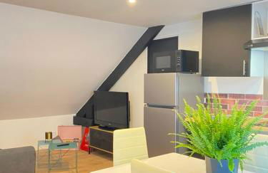 Appartement Atypique- Esprit Atelier Loft - parking privé - Wifi - vidéo - Foto 25