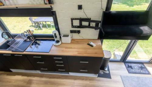 Mini maison Tiny house 6 per 3800m2 jardin Jacuzzi - Foto 5