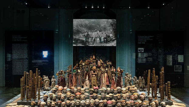 Exhibit at the Weltmuseum