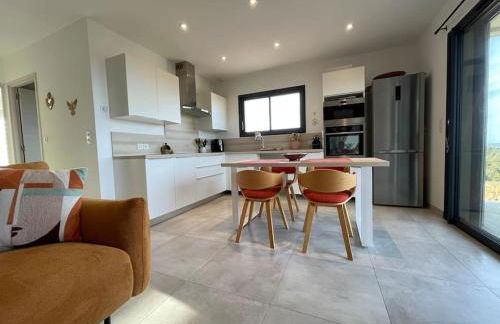 Rez de villa Machja vue mer et montagne à 2mn port - Foto 12