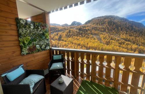 Plein Centre, luxueux 6 personnes, 2 chambres, parking , terrasse, vue époustouflante, Tout pédestre, piste à 100m - Photo 14