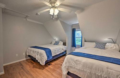 2 Mi to Clemson Central Villa with Deck, Near Lakes - Foto 23