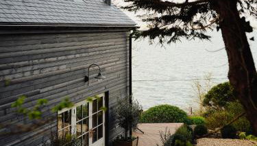 1-bed luxury seafront cabin in heart of Newlyn, Mousehole - Foto 2, Garden view