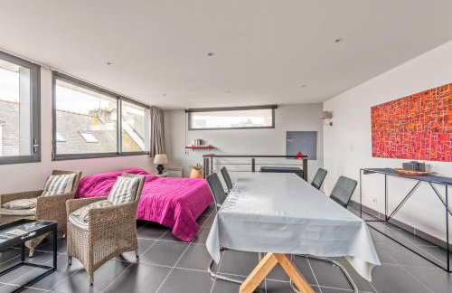 Studio vue mer 15m de la plage - Foto 12