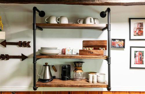 Modernized Log Cabin w Hot Tub Fire Pit & Views - Photo 15