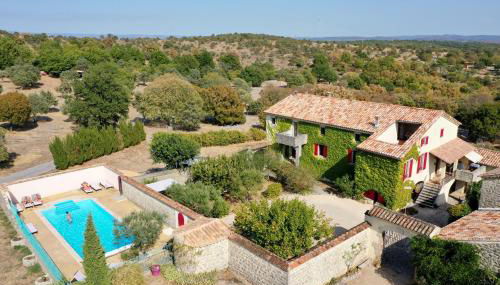 Gîte de charme la Fenière dans Mas en pierres, 2 ch, 70m2, charme, nature, piscine chauffée, sud Ardèche - Foto 2