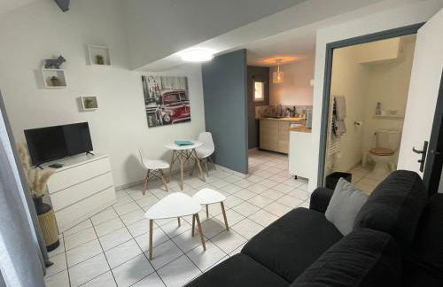 Le First Auversois charmant studio avec jardinet - Foto 3