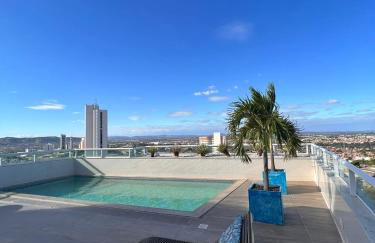 Apartamento confortável, localização extra -recepção 24h- Varanda com vista panorâmica - Foto 16