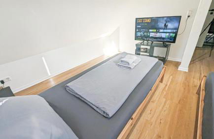 ALFA Stuttgart 3BR 5 Beds Netflix INET EBK Wasen Apartment nahe Daimler l Bathroom l Kitchen l WIFI & SmartTV l 3 Zimmer 5 Betten l Küche l Duschbad - Foto 3