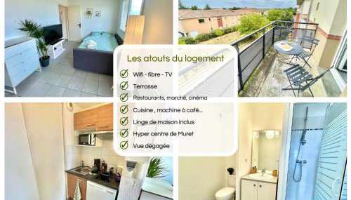 " Le nid de Peyramont " Centre ville - Balcon - WiFi - Foto 2