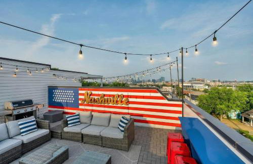 Rooftop Deck & Shuffleboard BBQ Near Downtown - Foto 38