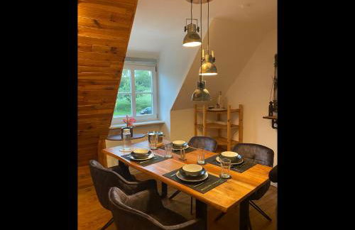 gemütliche rustikale Wohnung mit Kamin und optionalem Whirlpool - Foto 7