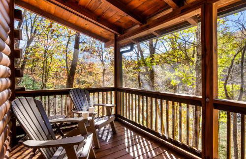 Log Cabin, Lake, Hot Tub, Near Wineries & Hiking - Foto 33