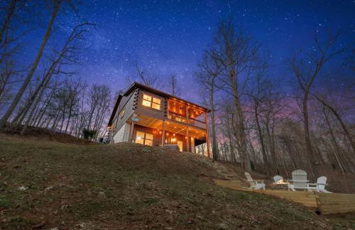 Rivendell - Stunning Views, Fireplace, Hot Tub, Billiards Table, Outdoor Fire Pit - Morganton, GA - Foto 43