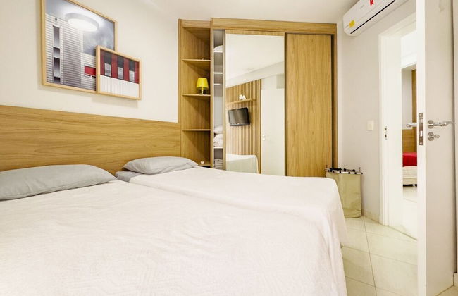 Apto moderno na Riviera - 350m da Praia - Foto 7