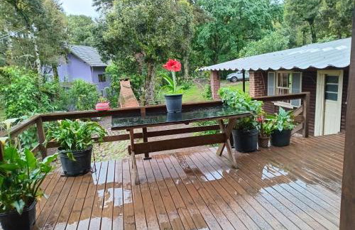 Alpes dos anjos Canela rs chalé luxo Wi-Fi SPLIT COZINHA perto do centro - Foto 29