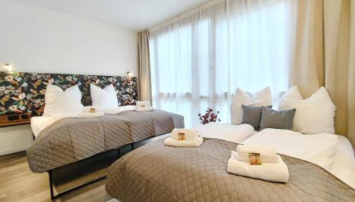 Design-Apartmenthaus für bis zu 12, modern, Dachterrasse, Grill, ruhige Lage, Disney plus, Wii, LAN und WLAN - Foto 4