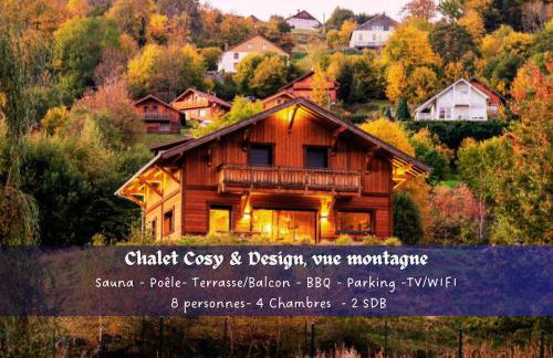 Chalet paisible 3 étoiles Sauna, Cheminée, Terrasse Sud, Vue montagne, Bois & Pierre authentique et confort moderne - Photo 56