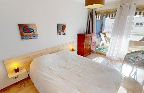 2P calme avec terrasse, piscine, parking et wifi - FR-1-196-368 - Foto 8