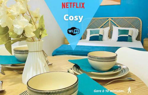 Cosy - Centre ville - Parking - Foto 1