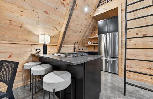 Romantic A-Frame Cabin w Firepit, Patio, Fireplace, Games in Blue Ridge Mountains - Photo 15