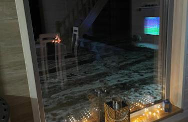 Mazury Dom Oluś nad jeziorem Sasek Wielki z gorącą balia z funkcją jakuzzi - Foto 46