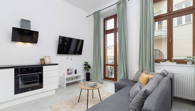 Ground Floor Studio in Cracow by Renters - Foto 3, Habitación