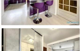 Bel appartement spacieux et lumineux de 100m2 au 3e étage avec ascenseur -A 5mn à pied du parc des expositions congrès de Dijon et ENG et 10mn du centre ville place Parking devant l'immeuble - Foto 9