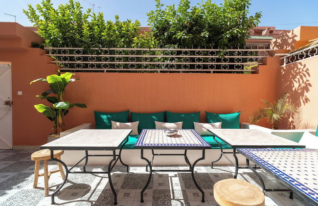 Dar JuMa Villa style Riad Marrakech Suites Familiales 'Piscine & Spa' - Foto 27