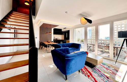 Duplex - Vue Mer exceptionnelle - Quartier Euromed-avec Box - Foto 6