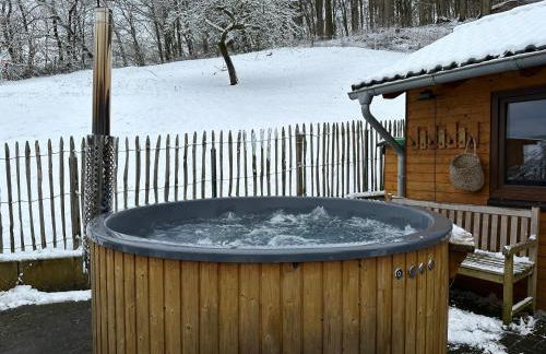 Ferienwohnung am Wald mit Garten & Hot-Tub & Alpakas - Foto 78