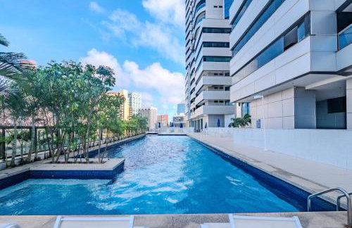 Apartamento com vista mar, lazer completo ao lado do Shopping Salvador - Foto 2