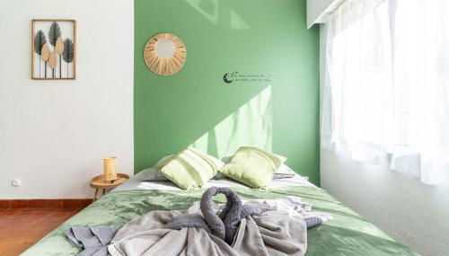 Charmant studio avec terrasse, Gare à 200m et parking gratuit - Foto 2, towels