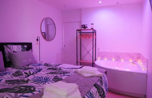 Perle d'Opale T2 FACE MER BALNÉO-SPA PARKING PRIVÉ WIFI NETFLIX HÔTEL&LOGDE 4 PERS - Foto 2