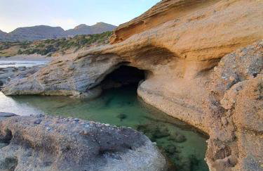 Seaview Villa Tsoutsouros Pool And Jacuzzi Orionas - Foto 23
