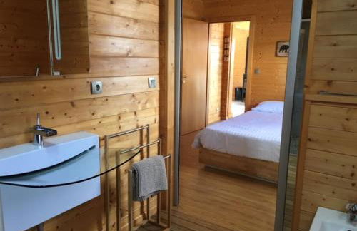 Le Chalet de la Devinière, bain nordique extérieur chauffé - Foto 8