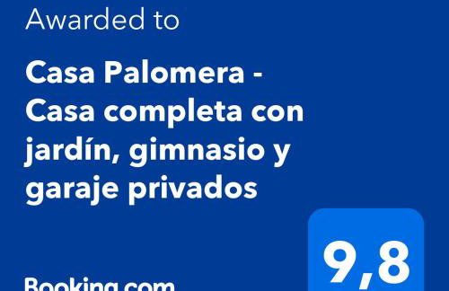 Casa Palomera - Casa completa con jardín, gimnasio y garaje privados - Foto 2
