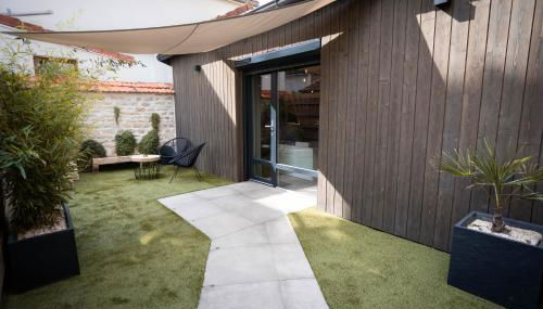 Les Jardins Secrets - Gare & Centre by Apparts Spa Dijon - Foto 2, Garden, Garden view