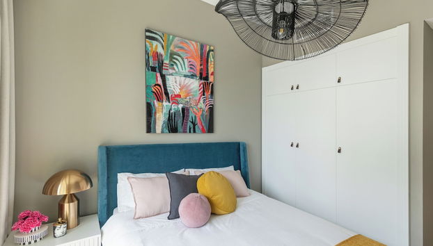 WelHome - Luxury 1BR Apt Mayfair Residency in Business Bay - Foto 3, Habitación