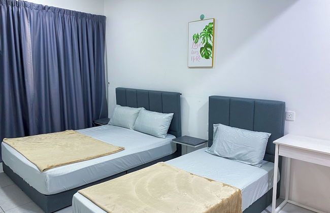 Comfy 3-Bedrooms Apartment at Meritus Residensi - Foto 9