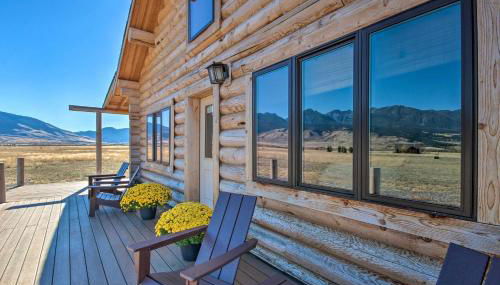 Stunning Mountain Views Livingston Cabin with Deck! - Foto 2