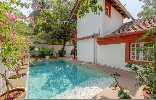 Casa Rosita Portuguese Villa w Pool in North Goa - Foto 34