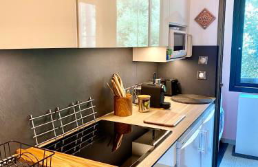 Grand T2 STANDING AJACCIO Proche centre et plages VUE PANORAMIQUE PARKING PRIVE - Foto 16