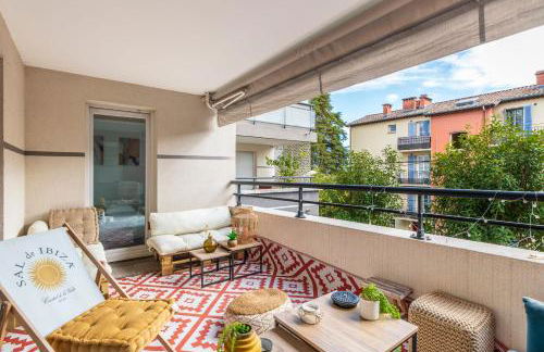 Bright apartment in Cannes for 6 people - Foto 11