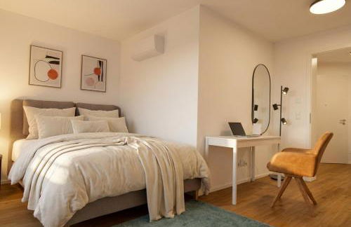 Modernes Penthouse mit Whirlpool, XXL-Terrasse mit Bergblick & Tischfußball - Foto 35