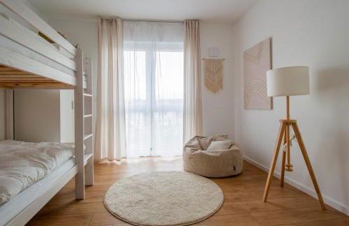 Penthouse-Ferienwohnung Wolfsburg mit Dachterrasse WLAN Smart-TV überdachter Parkplatz Wallbox - Foto 6